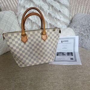 Louis Vuitton Damier Azur Saleya MM Vintage..Authentic..